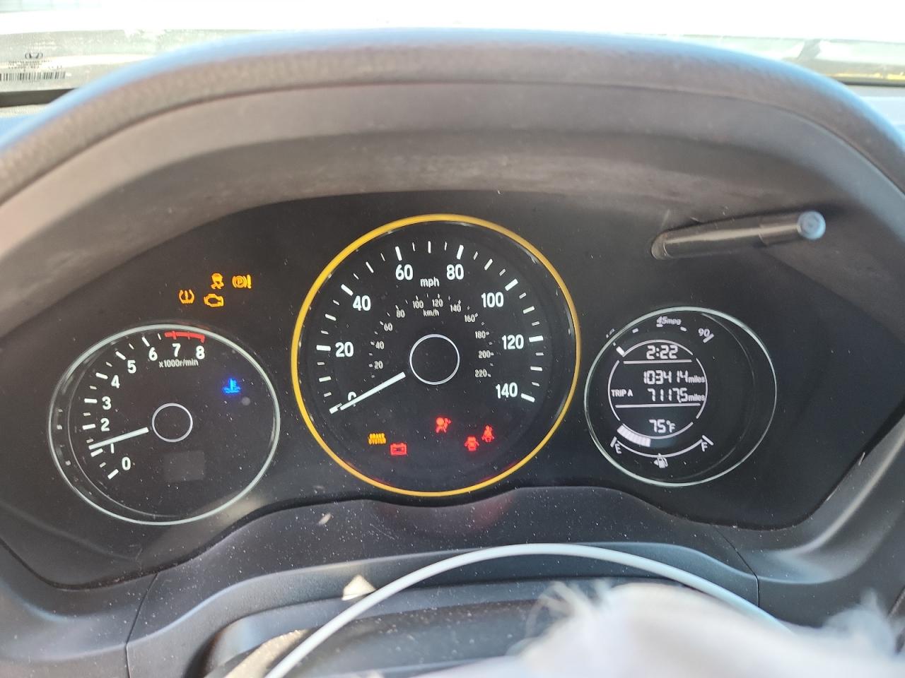 2017 Honda Hr-V Exl VIN: 3CZRU5H71HM703197 Lot: 82666595