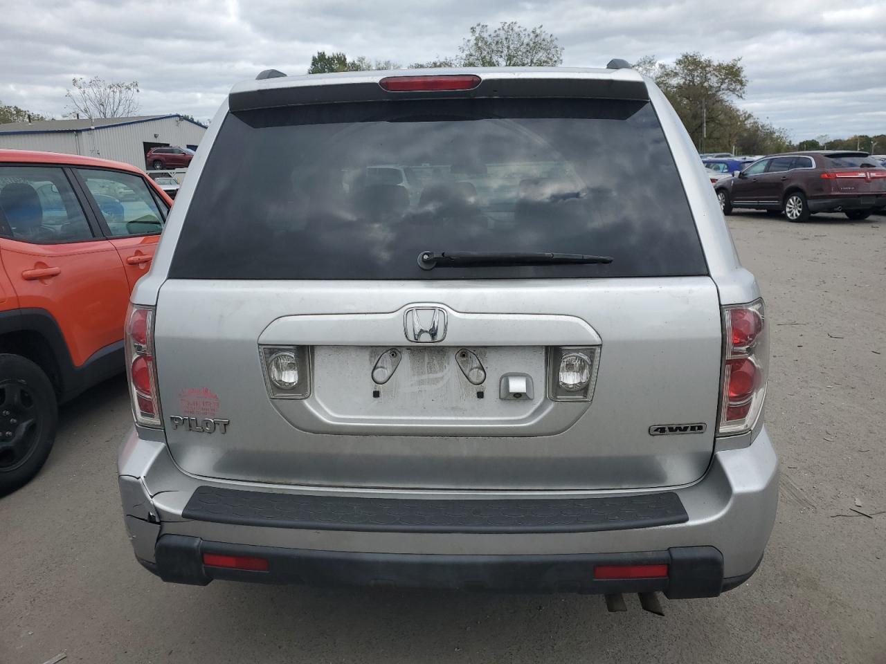 2006 Honda Pilot Ex VIN: 2HKYF18716H548349 Lot: 86426025