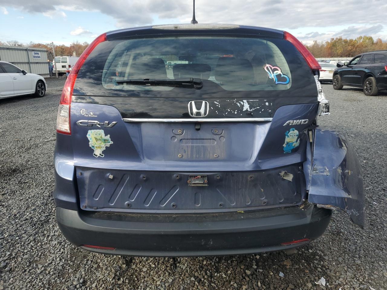 2013 Honda Cr-V Lx VIN: 2HKRM4H33DH694807 Lot: 91000705