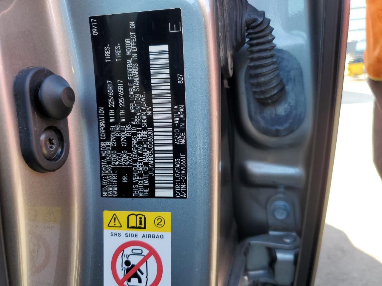 2018 Lexus Nx 300 Base VIN: JTJYARBZ5J2086201 Lot: 90533095