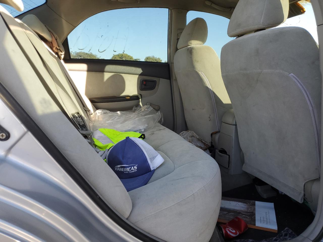 2004 Kia Spectra Lx VIN: KNAFE121145031089 Lot: 86537795