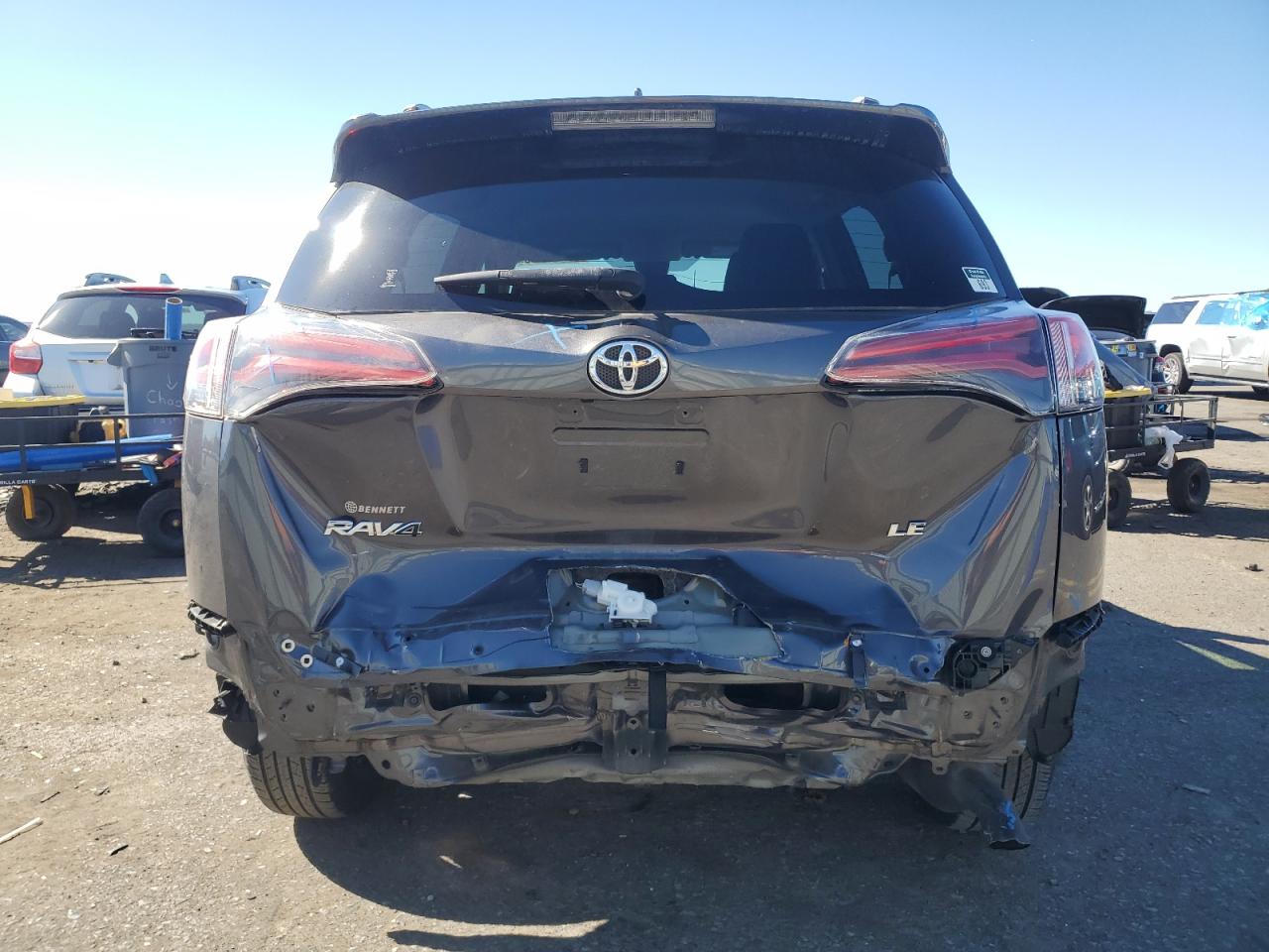 2017 Toyota Rav4 Le VIN: JTMZFREV0HJ128761 Lot: 86250565