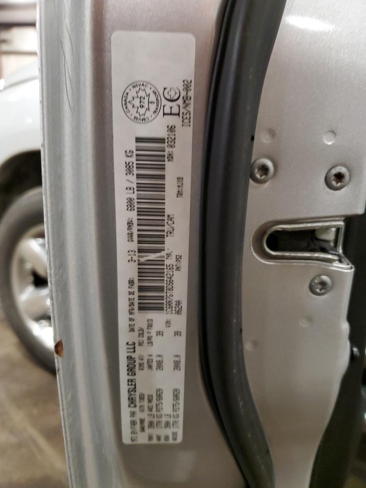 2013 Ram 1500 Slt VIN: 1C6RR7GT8DS642165 Lot: 89881635