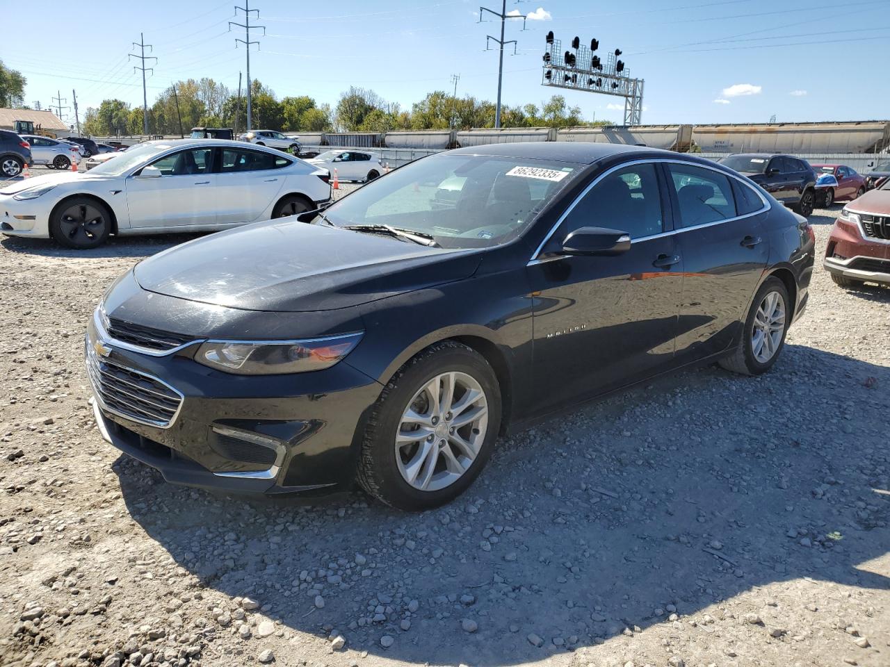 2016 Chevrolet Malibu Lt black null gas 1G1ZE5ST4GF334769 photo #1
