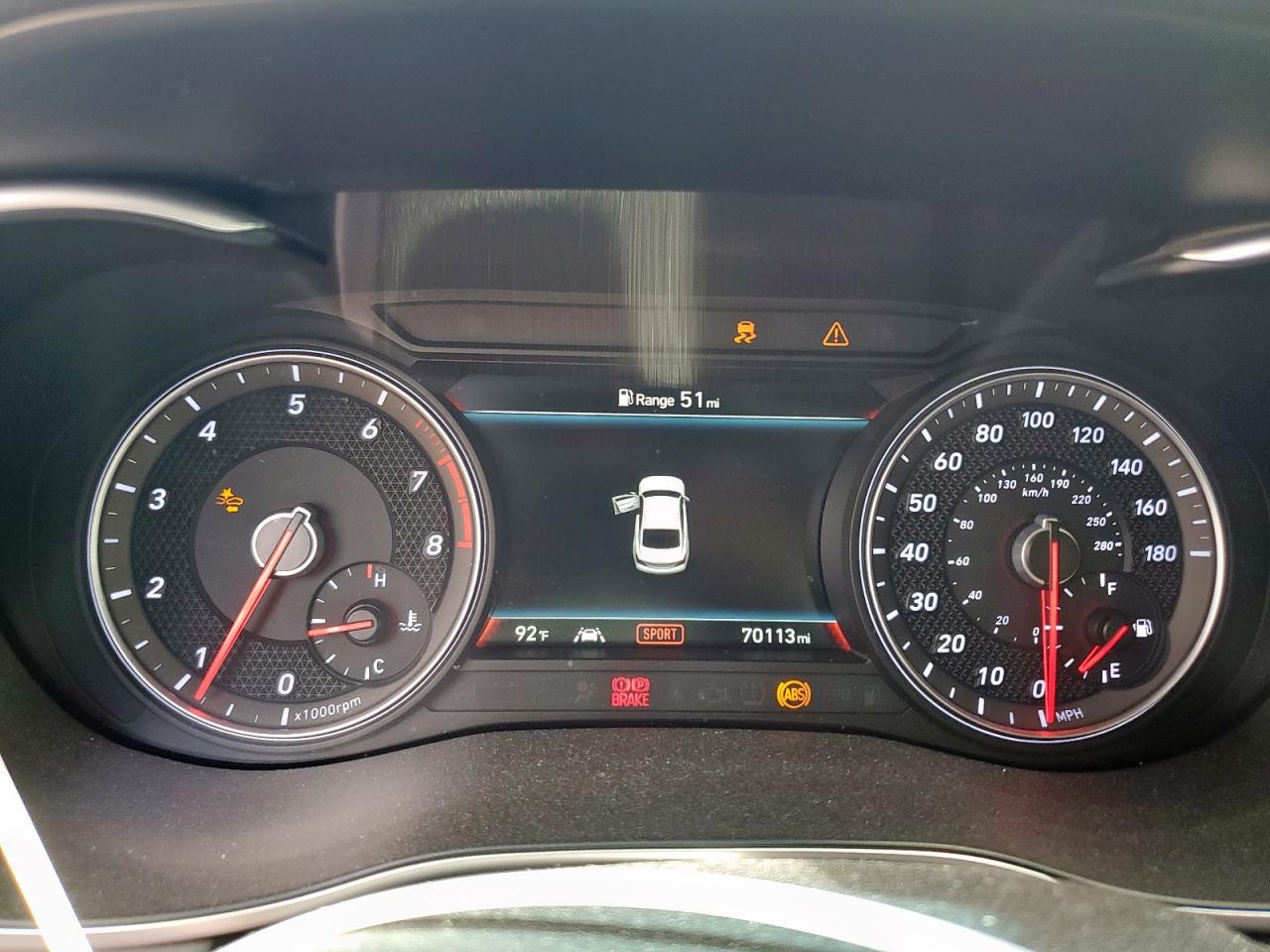 2021 Genesis G70 Sport VIN: KMTG24LA5MU066886 Lot: 85295815