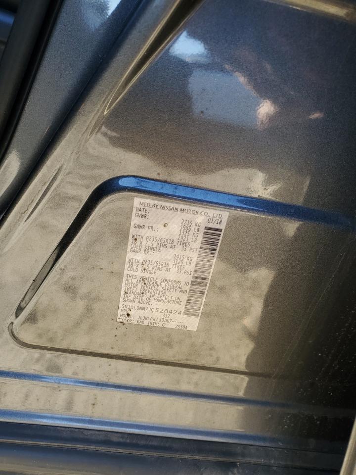 2018 Infiniti Qx60 VIN: 5N1DL0MM7JC520424 Lot: 90929765