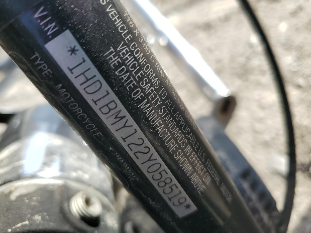 2002 Harley-Davidson Flstf VIN: 1HD1BMY122Y058519 Lot: 84480375