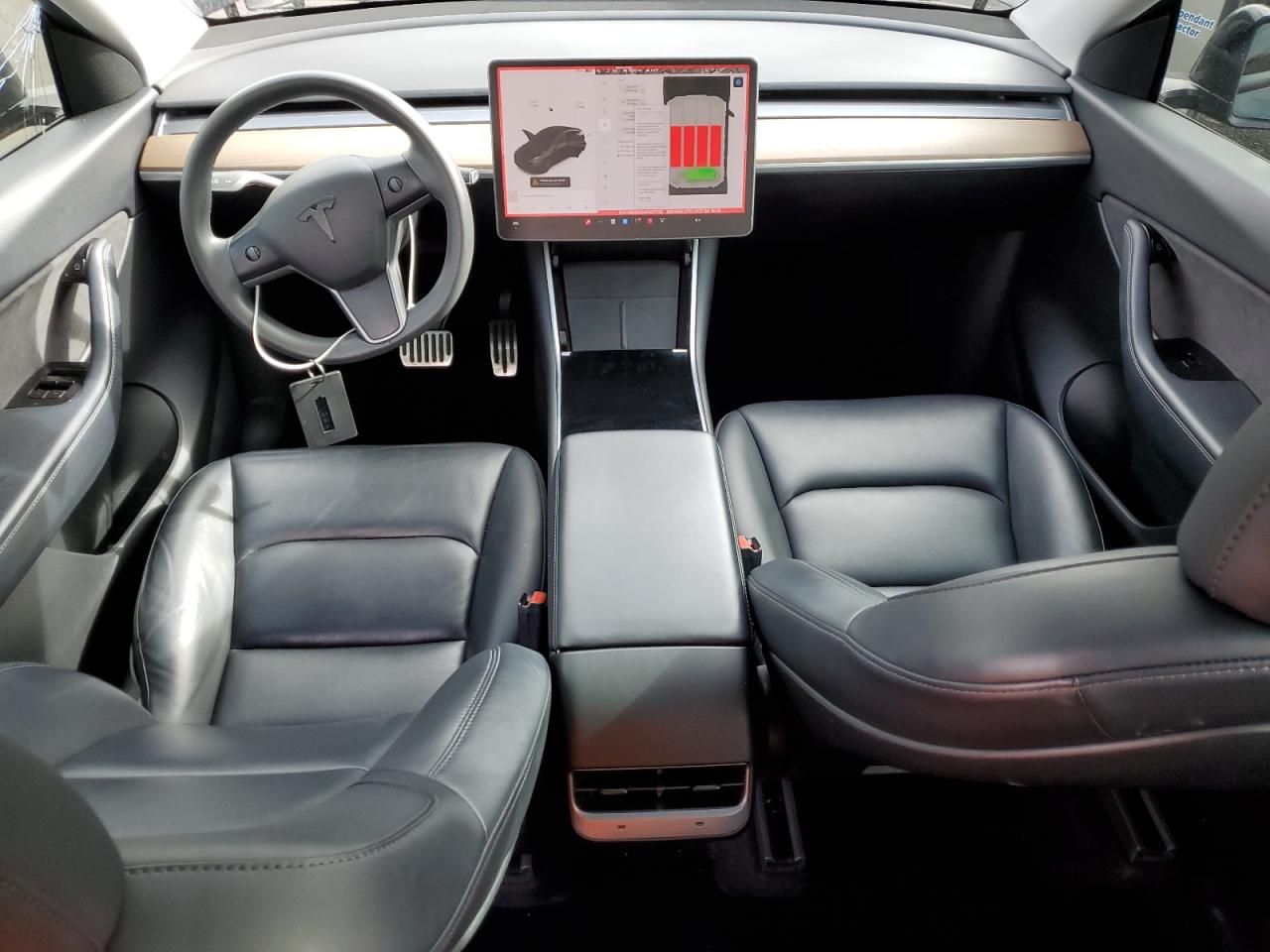 2021 Tesla Model Y VIN: 5YJYGDEE5MF097732 Lot: 82715675