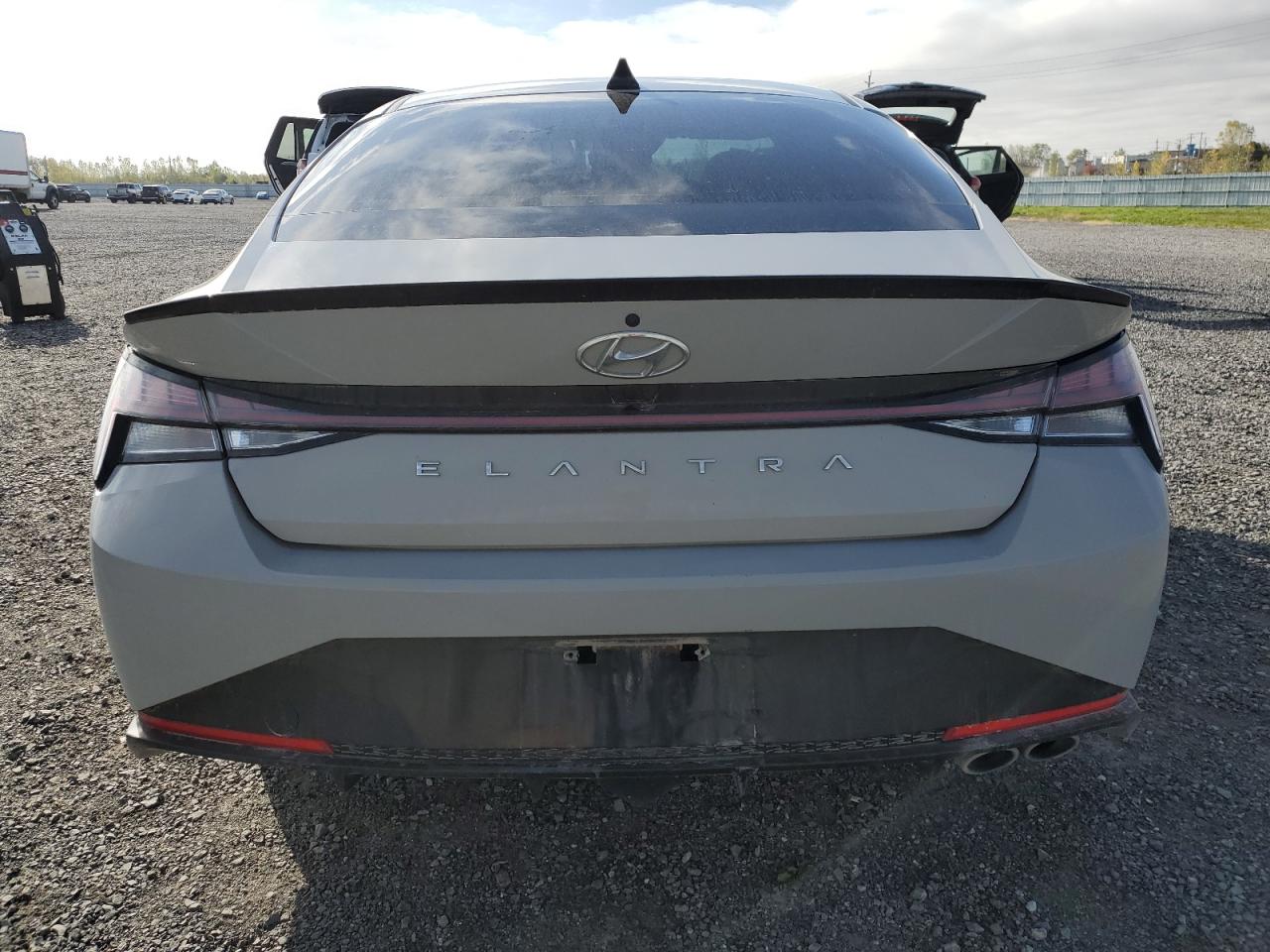 2021 Hyundai Elantra N Line VIN: KMHLR4AF3MU133178 Lot: 86449595