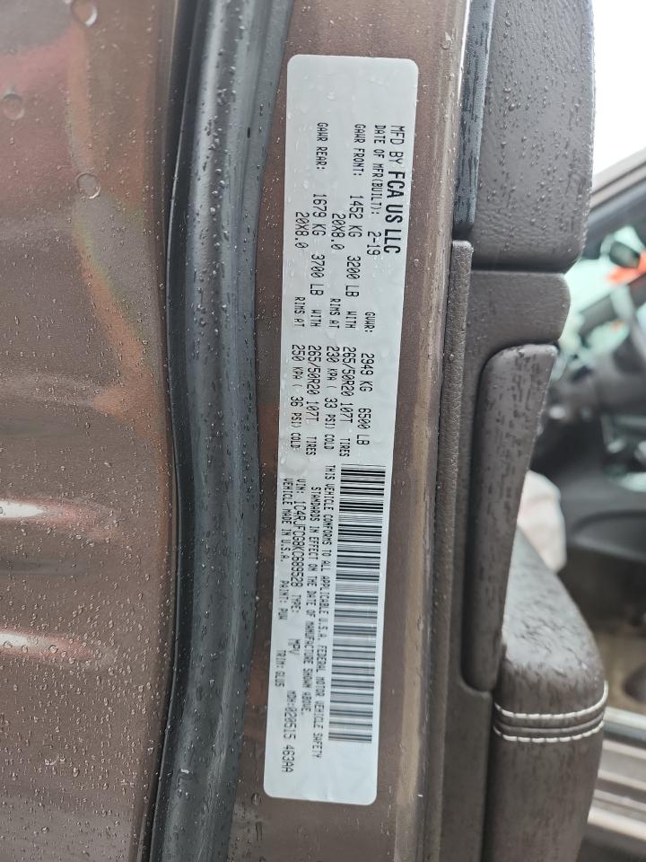 2019 Jeep Grand Cherokee Overland VIN: 1C4RJFCG8KC689528 Lot: 86176815