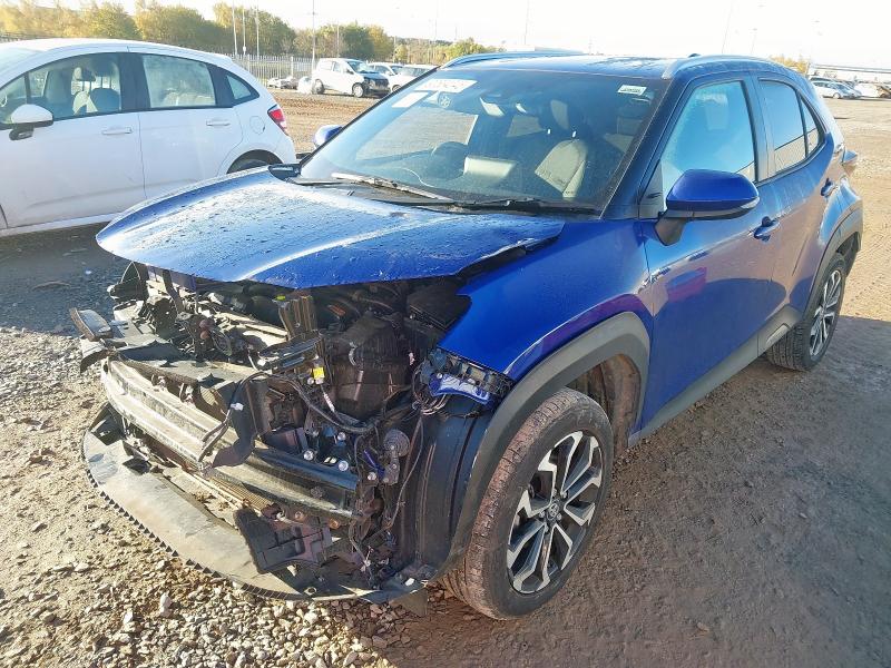 2021 TOYOTA YARIS CROSS 1.5 HYBRID DESIGN 5DR CVT for sale at Copart CORBY