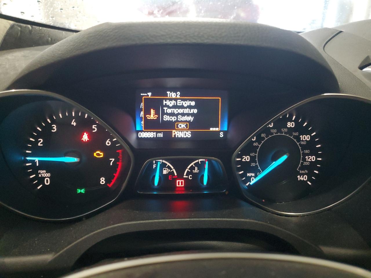 2017 Ford Escape Se VIN: 1FMCU0GD0HUD24592 Lot: 89915415