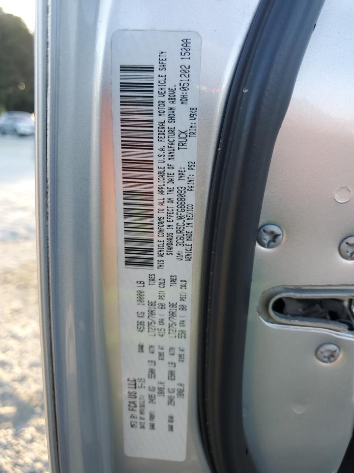 2015 Ram 2500 St VIN: 3C6UR5CJ0FG668093 Lot: 82004105