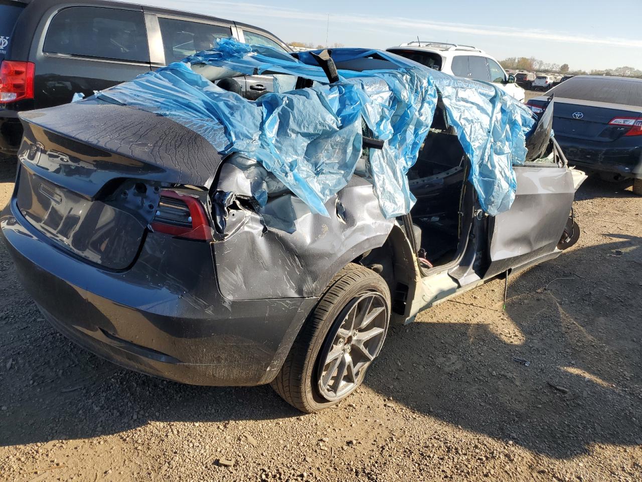 2023 Tesla Model 3 grey null electric 5YJ3E1EA6PF610969 photo #4