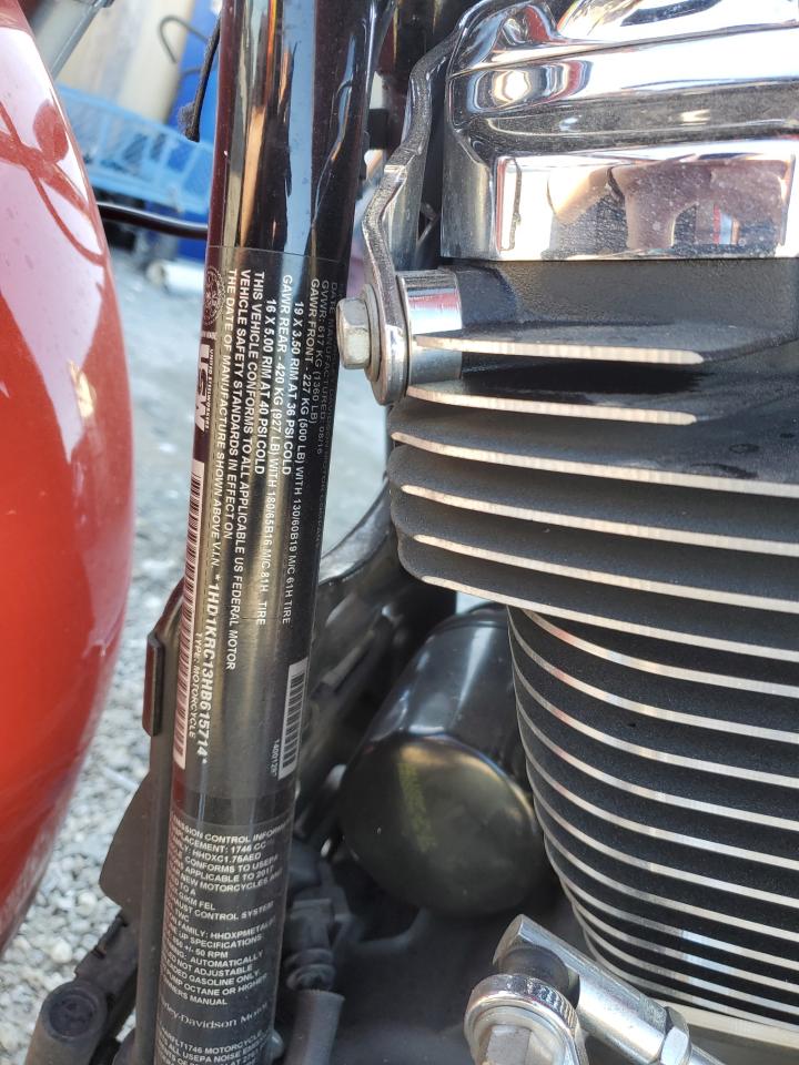 2017 Harley-Davidson Flhxs Street Glide Special VIN: 1HD1KRC13HB615714 Lot: 89522365