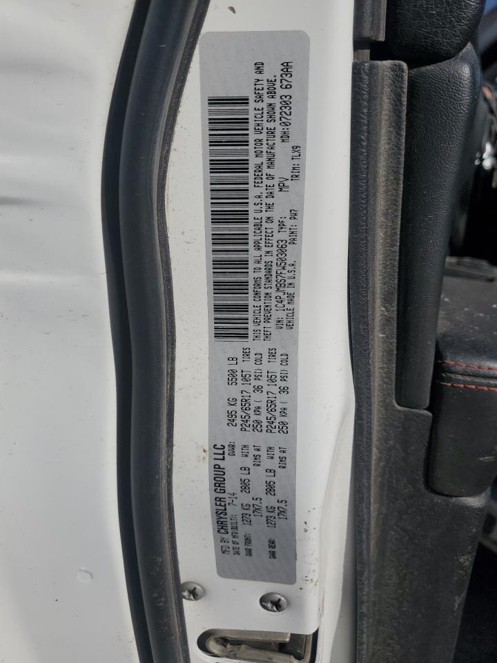 2015 Jeep Cherokee Trailhawk VIN: 1C4PJMBS7FW503063 Lot: 84580785