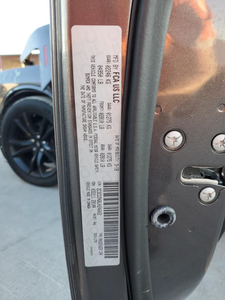 2018 Dodge Challenger Sxt VIN: 2C3CDZAG6JH246022 Lot: 86553115