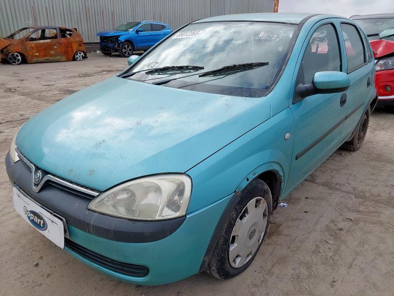 2003 VAUXHALL CORSA CLUB 16V  for sale at Copart PETERLEE