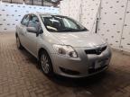 2007 TOYOTA AURIS 1.6 VVTI T SPIRIT 5DR for sale at Copart SANDWICH