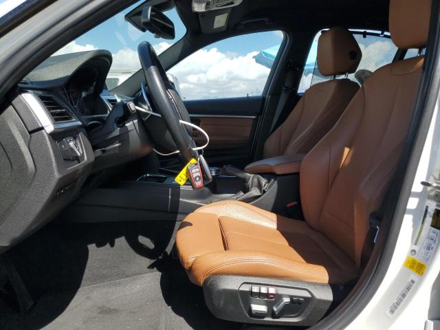  BMW 3 SERIES 2016 Белы