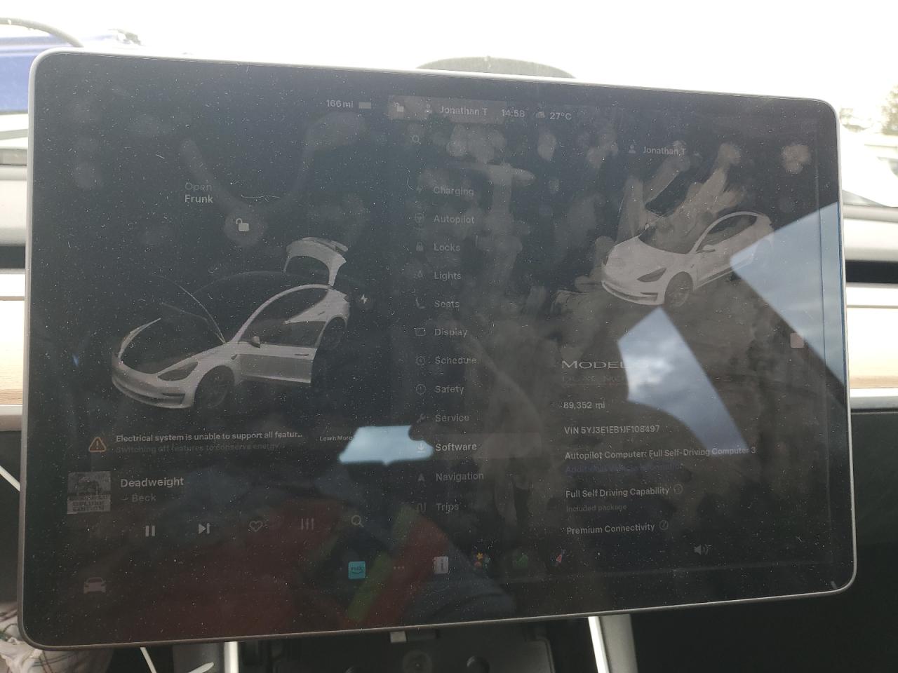 2018 Tesla Model 3 VIN: 5YJ3E1EB1JF108497 Lot: 85654545