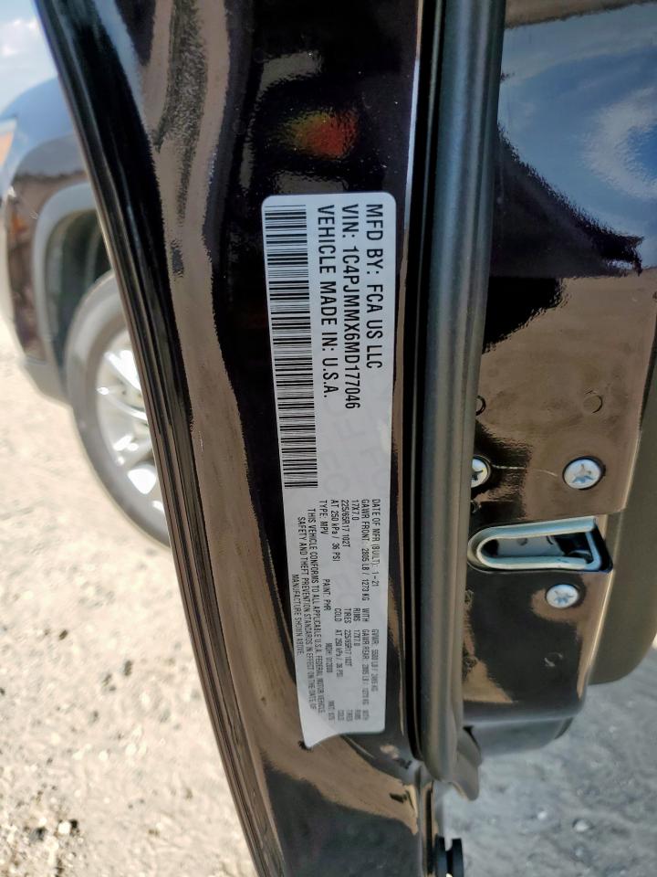 2021 Jeep Cherokee Latitude Lux VIN: 1C4PJMMX6MD177046 Lot: 84397615