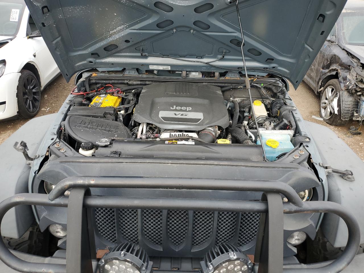 2014 Jeep Wrangler Unlimited Sport VIN: 1C4BJWDG3EL176935 Lot: 86285465