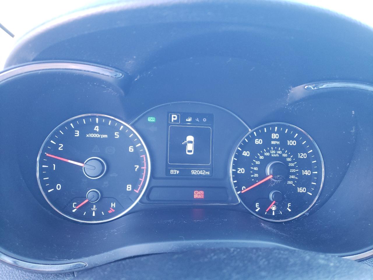 2017 Kia Forte Lx VIN: 3KPFL4A70HE113485 Lot: 86474185