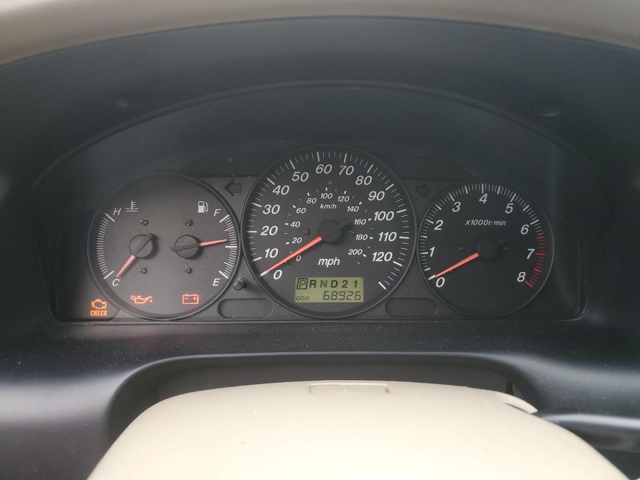 2000 Mazda Mpv Wagon VIN: JM3LW28G1Y0164837 Lot: 89578185