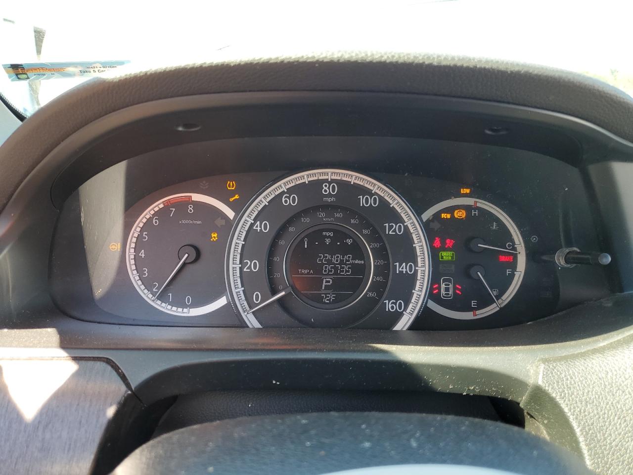 2013 Honda Accord Exl VIN: 1HGCR2F8XDA087712 Lot: 86224975