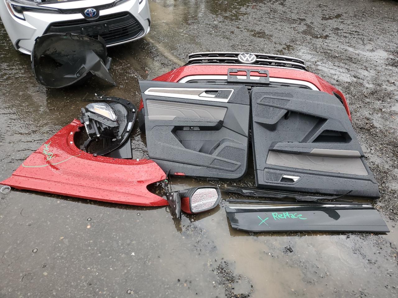 2022 Volkswagen Atlas Sel VIN: 1V2BR2CA8NC504864 Lot: 82772825