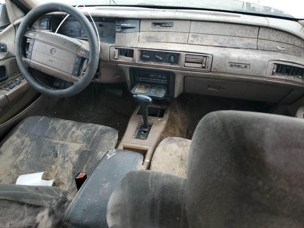 1992 Mercury Sable Gs VIN: 1MELM50U5NG639165 Lot: 84439755