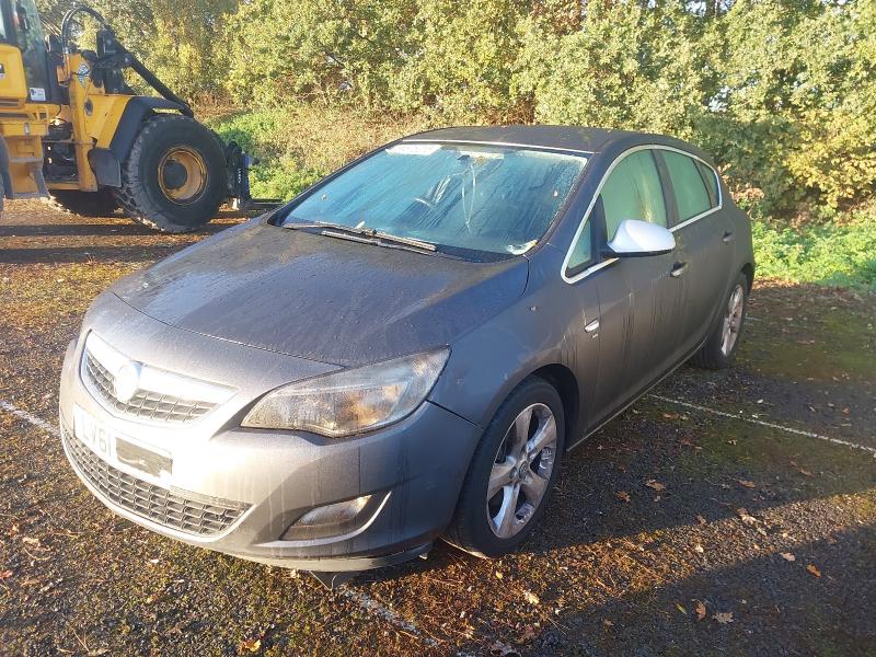 2011 VAUXHALL ASTRA 2.0 CDTI 16V SRI [165] 5DR AUTO for sale at Copart SANDTOFT
