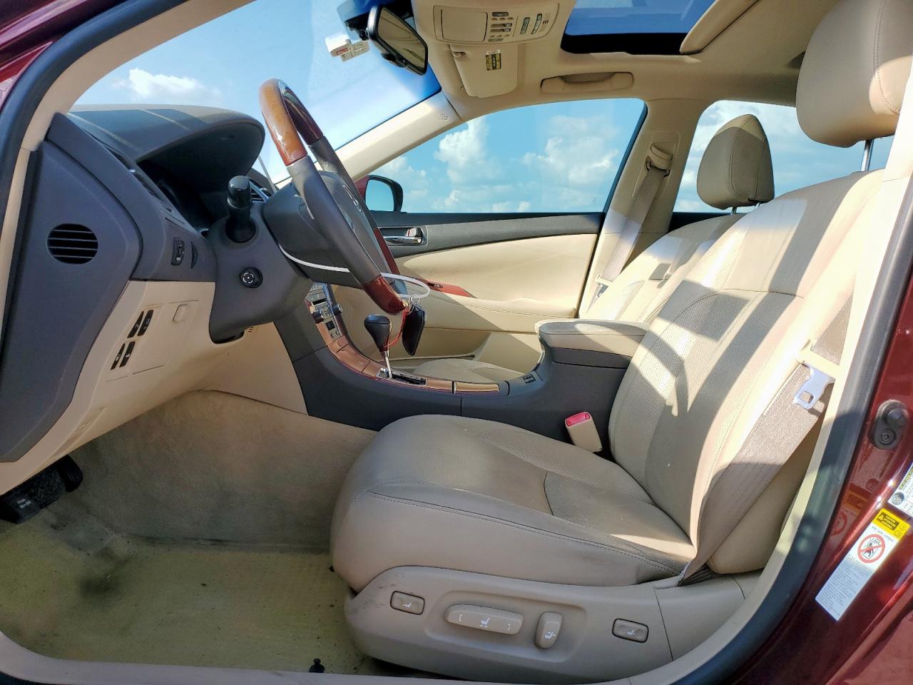 2008 Lexus Es 350 VIN: JTHBJ46G582250625 Lot: 82002615