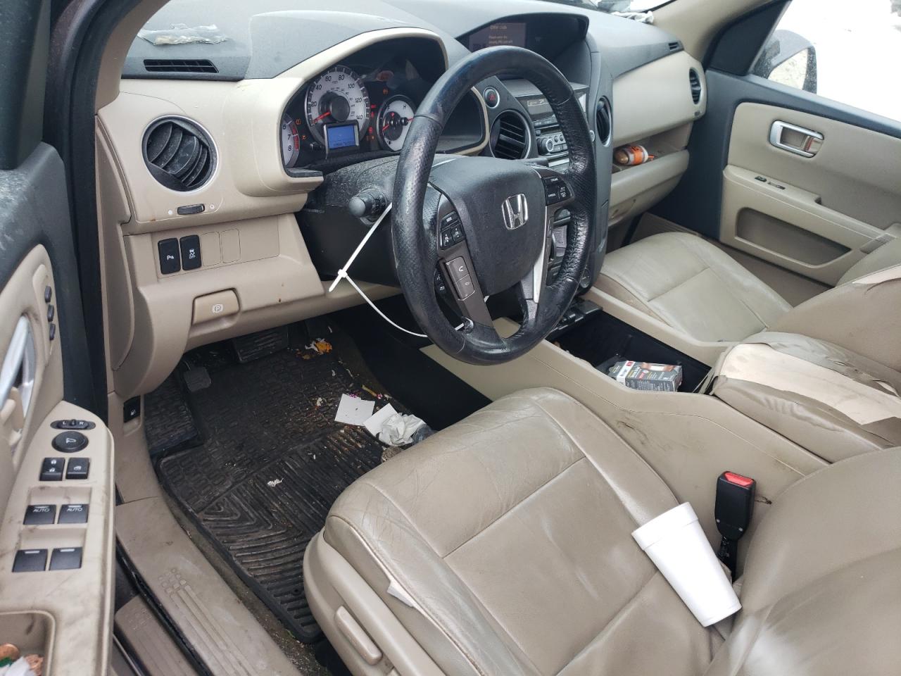 2014 Honda Pilot Touring VIN: 5FNYF4H92EB052430 Lot: 85482875