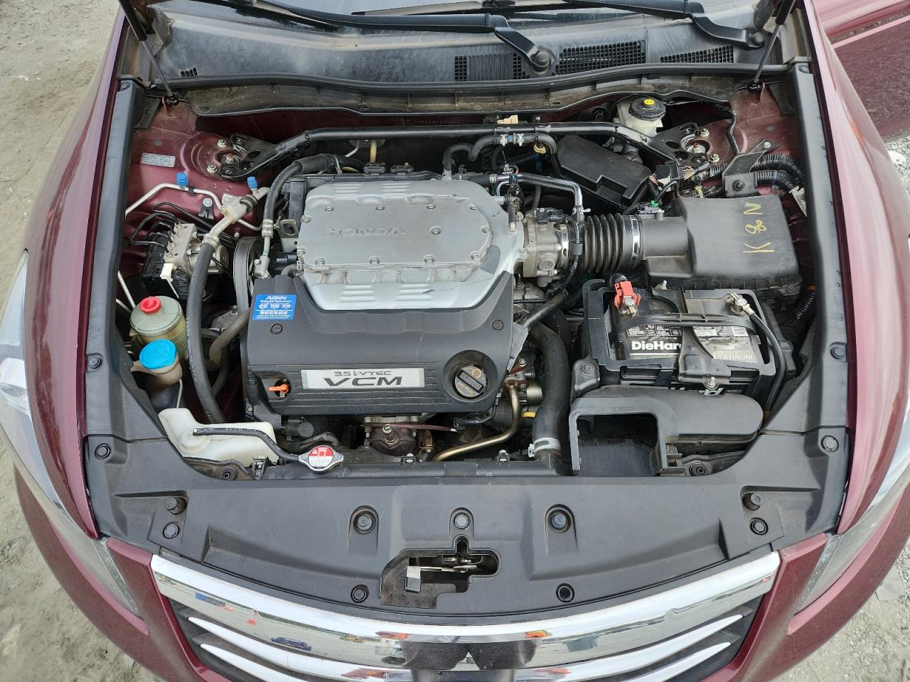 2012 Honda Accord Exl VIN: 1HGCP3F82CA039101 Lot: 84464765