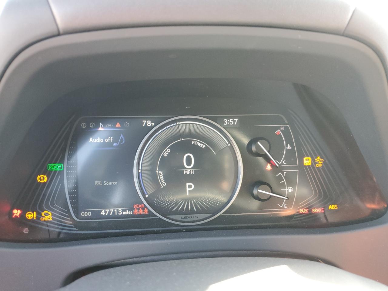 2023 Lexus Ux 250H Base VIN: JTHX6JBH0P2140844 Lot: 84974545