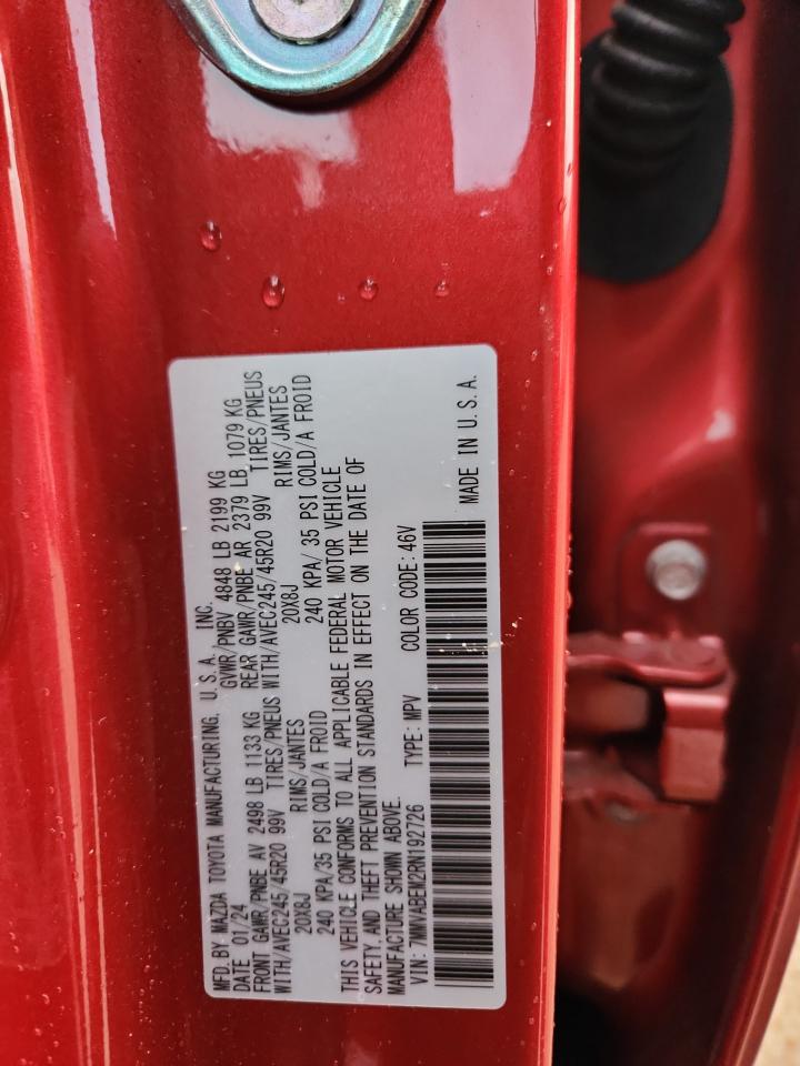 2024 Mazda Cx-50 Premium Plus VIN: 7MMVABEM2RN192726 Lot: 90537705