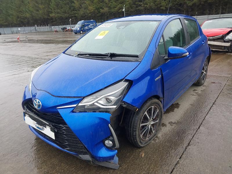 2018 TOYOTA YARIS 1.5 HYBRID ICON TECH 5DR CVT for sale at Copart WHITBURN