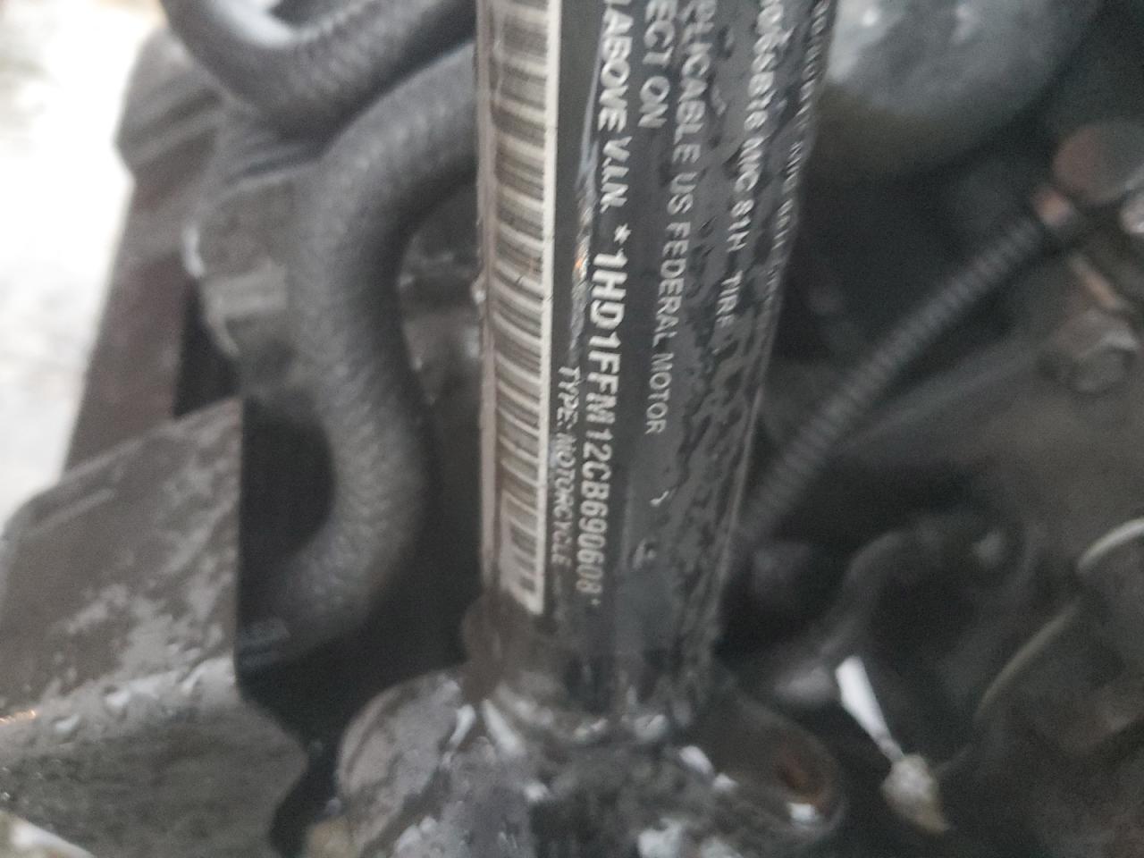 2012 Harley-Davidson Flhtc Electra Glide Classic VIN: 1HD1FFM12CB690608 Lot: 85358465