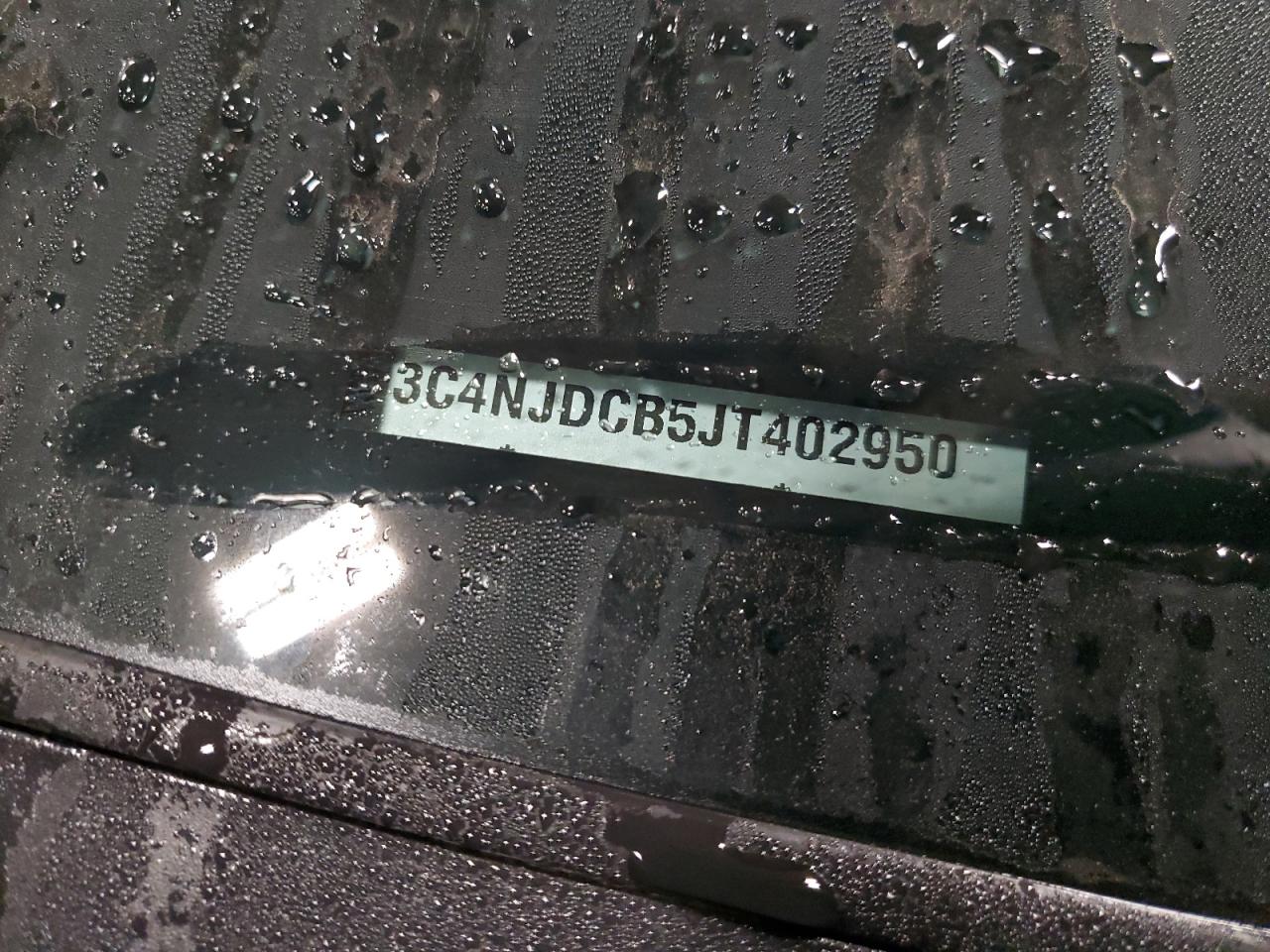 2018 Jeep Compass Limited VIN: 3C4NJDCB5JT402950 Lot: 90399205