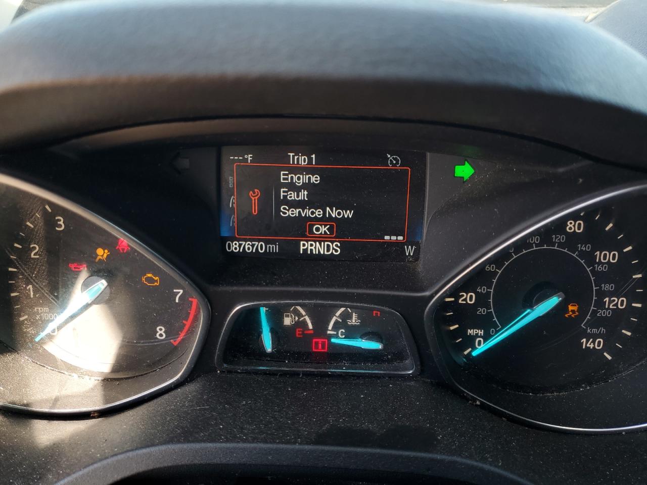 2017 Ford Escape S VIN: 1FMCU0F73HUE74613 Lot: 85577905