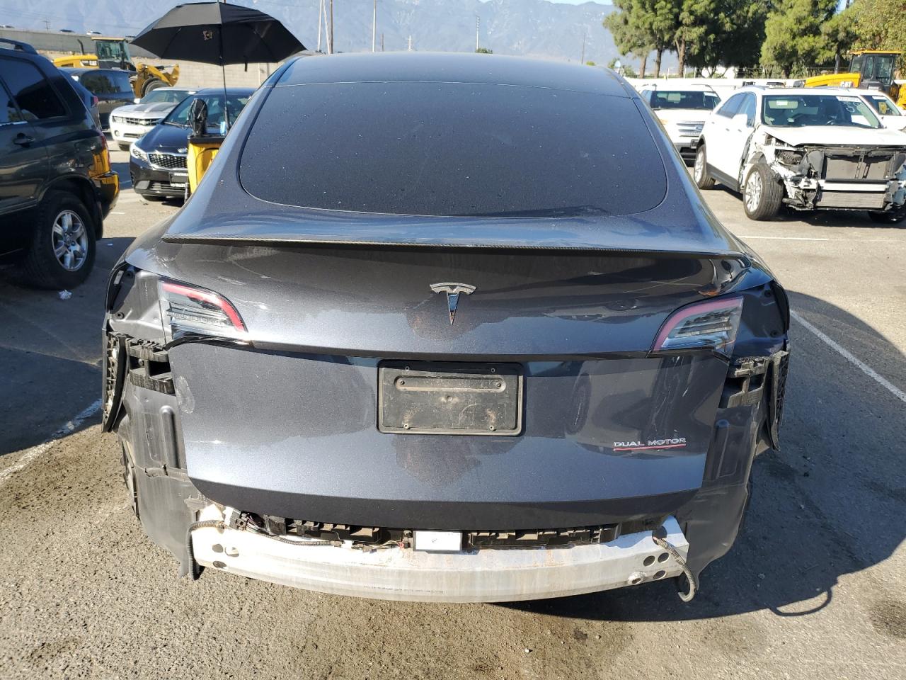 2022 Tesla Model Y VIN: 7SAYGDEF6NF349257 Lot: 87475865