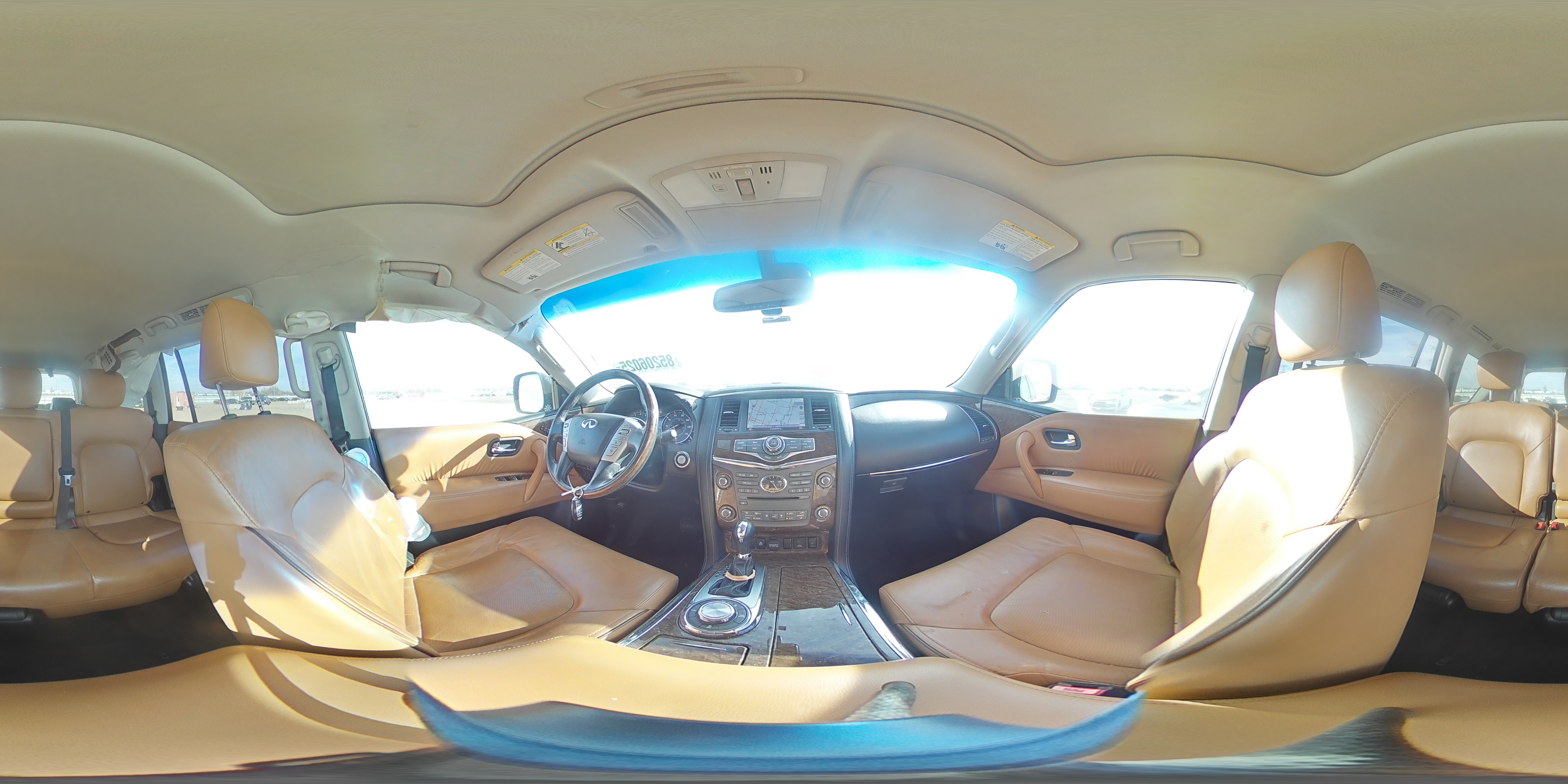 2016 Infiniti Qx80 VIN: JN8AZ2NC3G9400332 Lot: 85206025