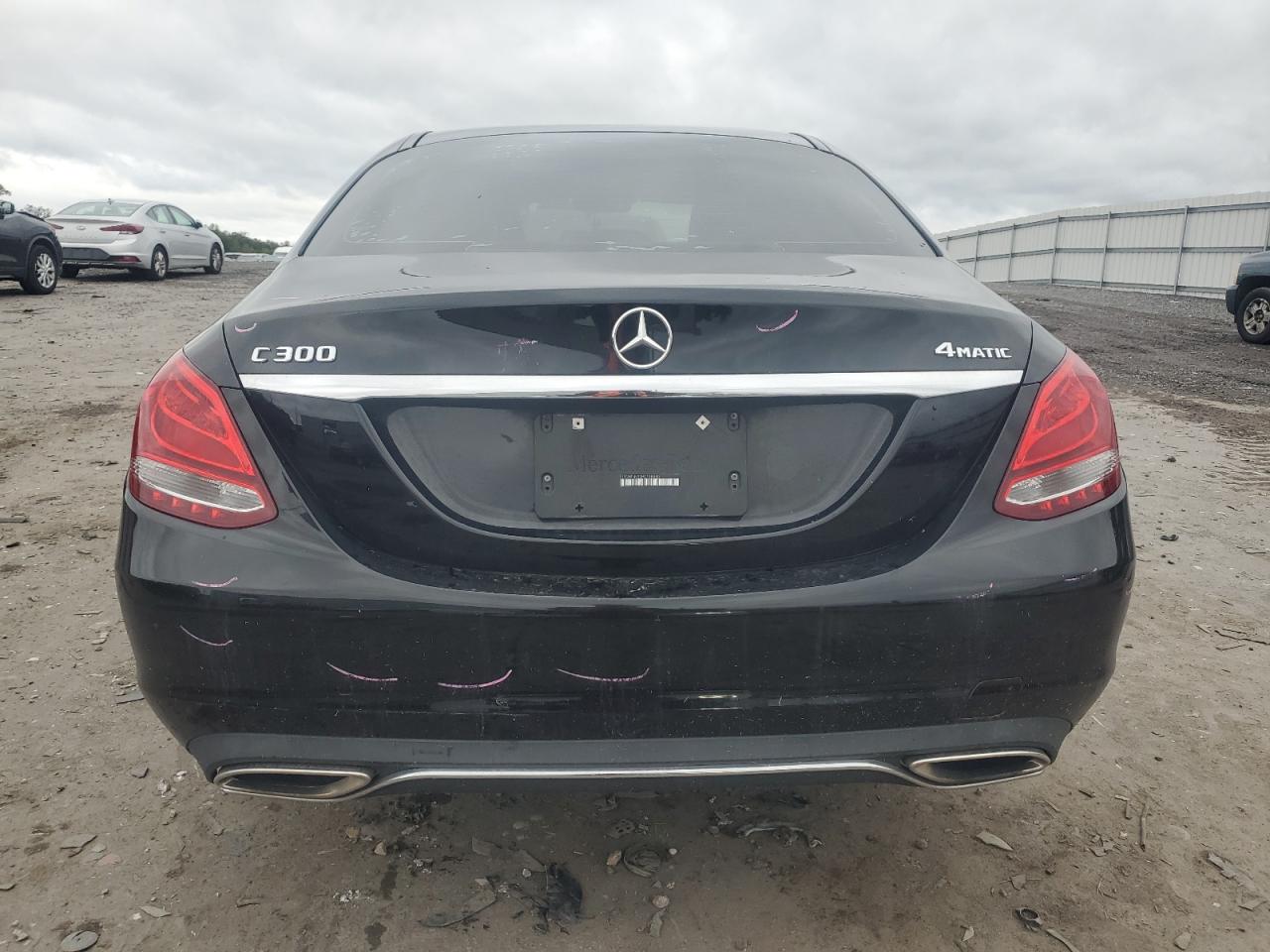 2017 Mercedes-Benz C 300 4Matic VIN: 55SWF4KB9HU188480 Lot: 86145535