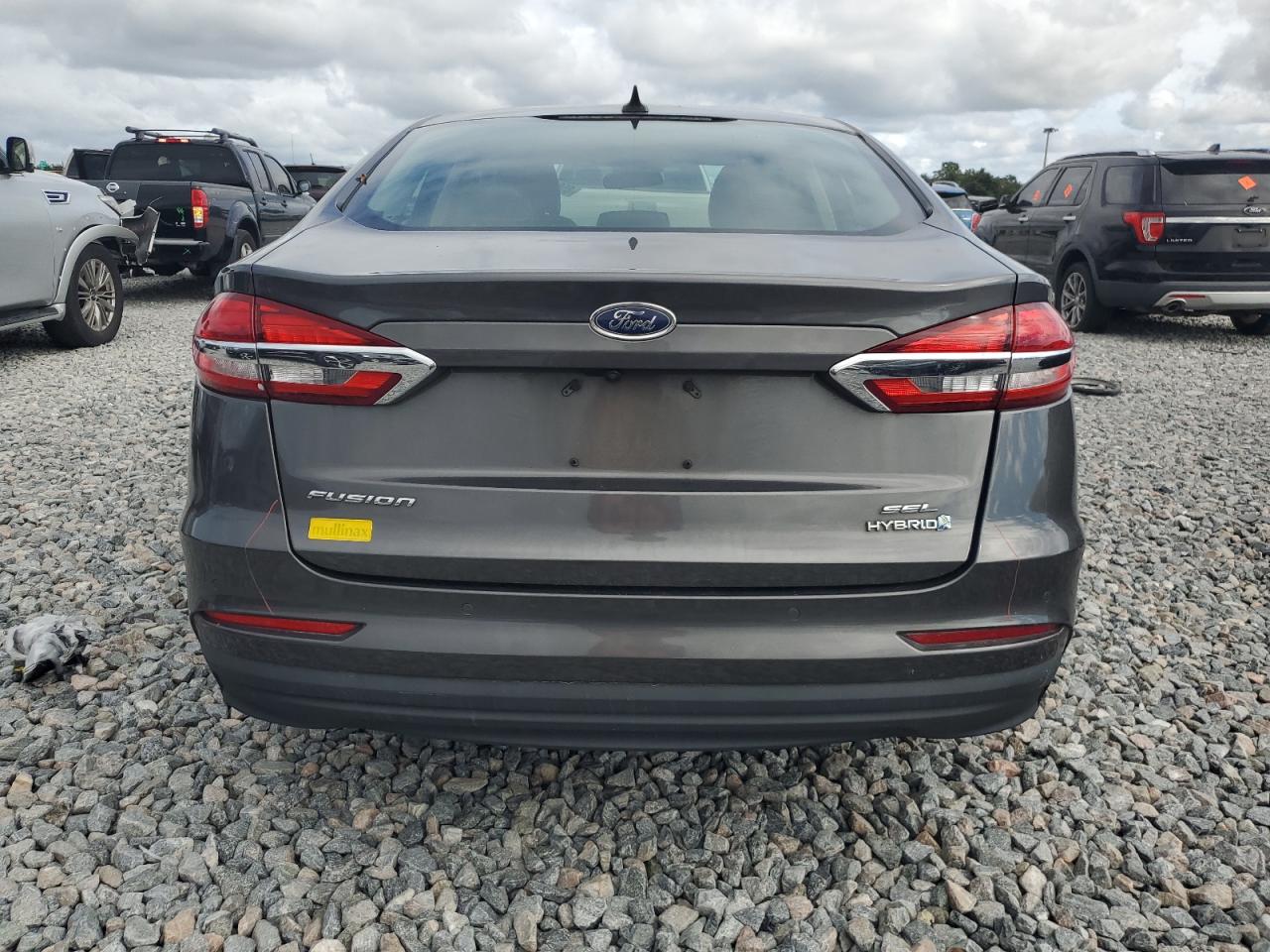 2019 Ford Fusion Sel VIN: 3FA6P0MU4KR100842 Lot: 85840385
