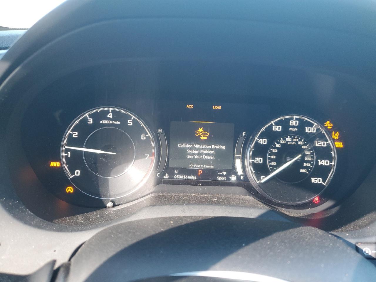 2020 Acura Rdx VIN: 5J8TC2H31LL007204 Lot: 87014325