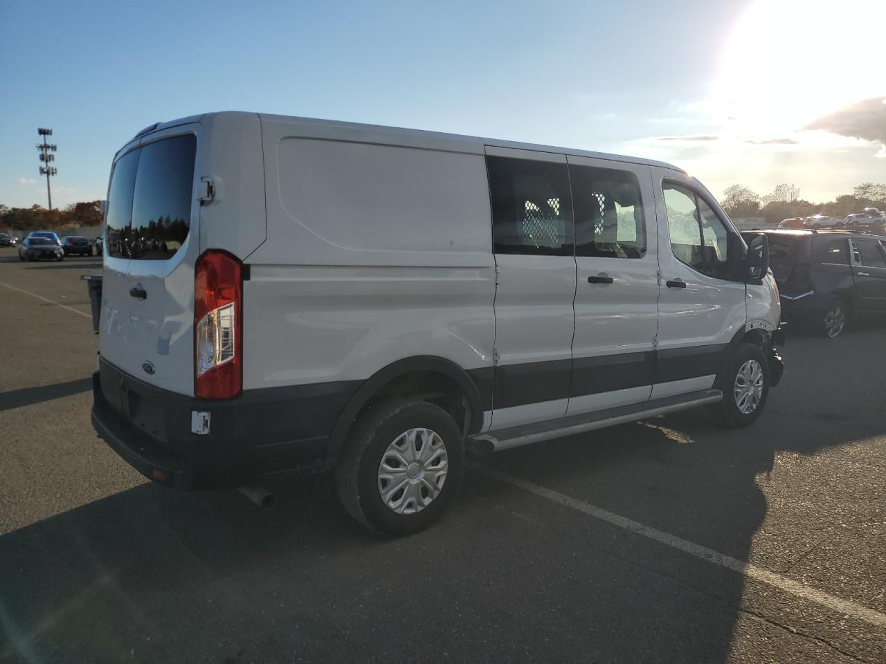 2021 Ford Transit Delivery Van white  gas 1FTBR1Y86MKA25395 photo #4
