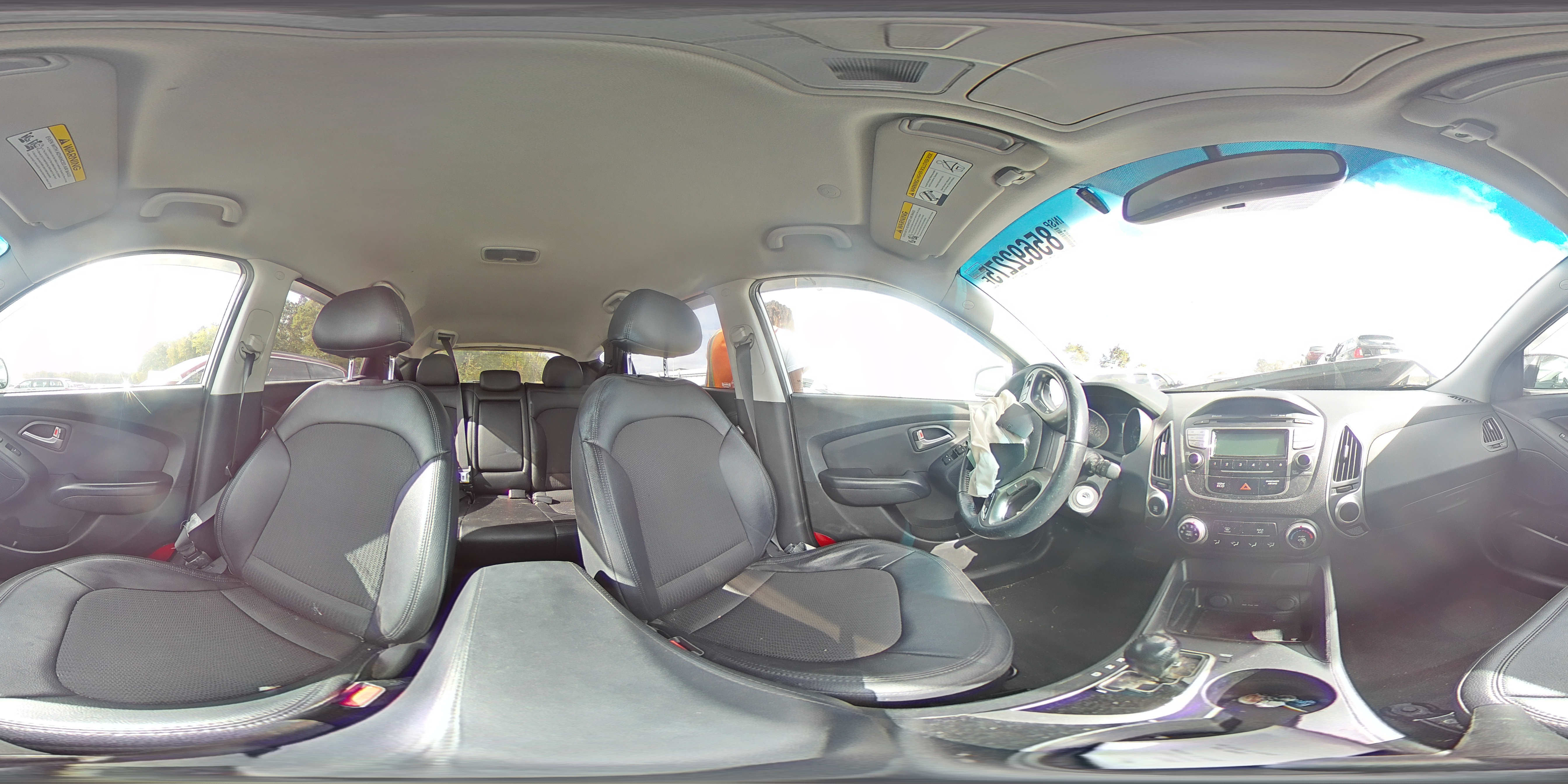 2012 Hyundai Tucson Gls VIN: KM8JU3AC1CU517707 Lot: 85692275