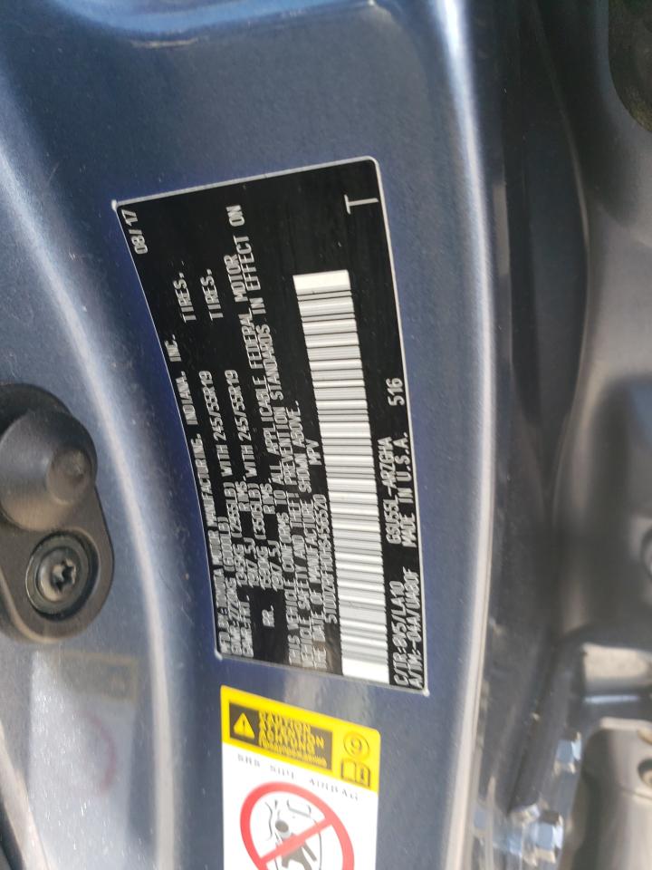 2017 Toyota Highlander Limited VIN: 5TDDZRFH0HS456520 Lot: 85288025